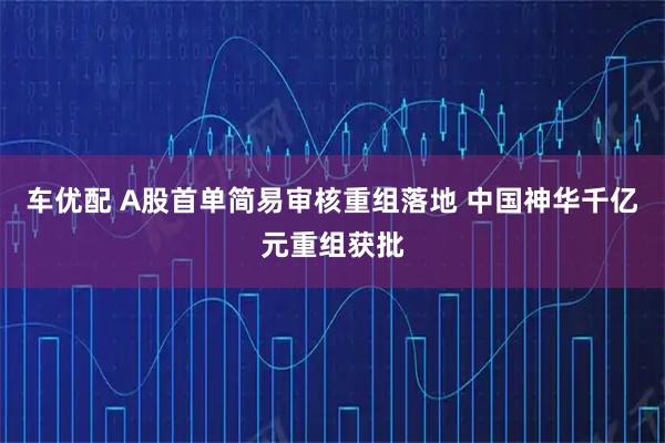 车优配 A股首单简易审核重组落地 中国神华千亿元重组获批
