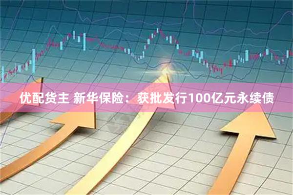 优配货主 新华保险：获批发行100亿元永续债
